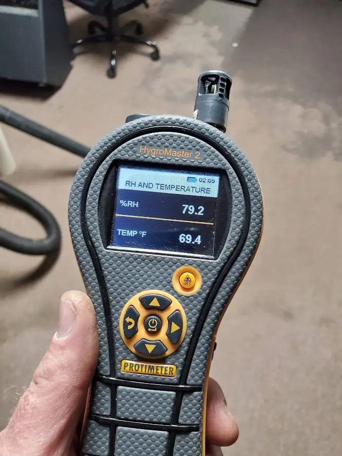 Moisture meter humidity assessment for Fire & Smoke Damage Restoration in Covina